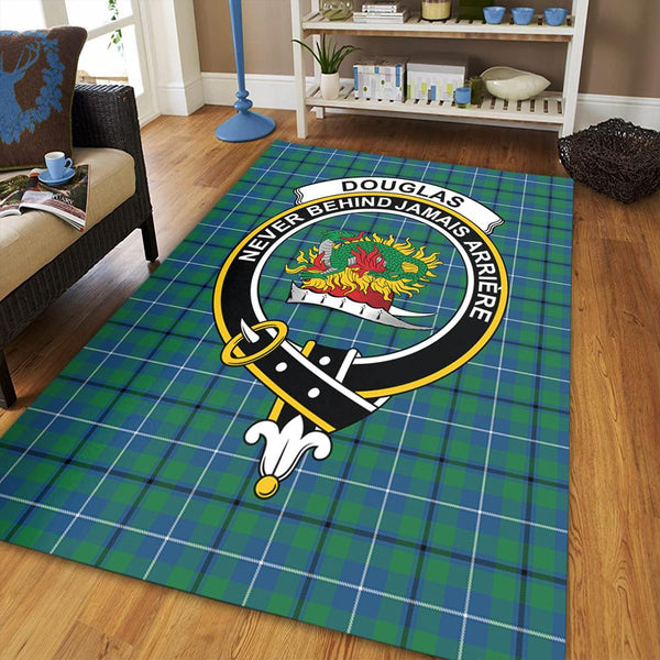 Douglas Ancient Tartan Crest Area Rug