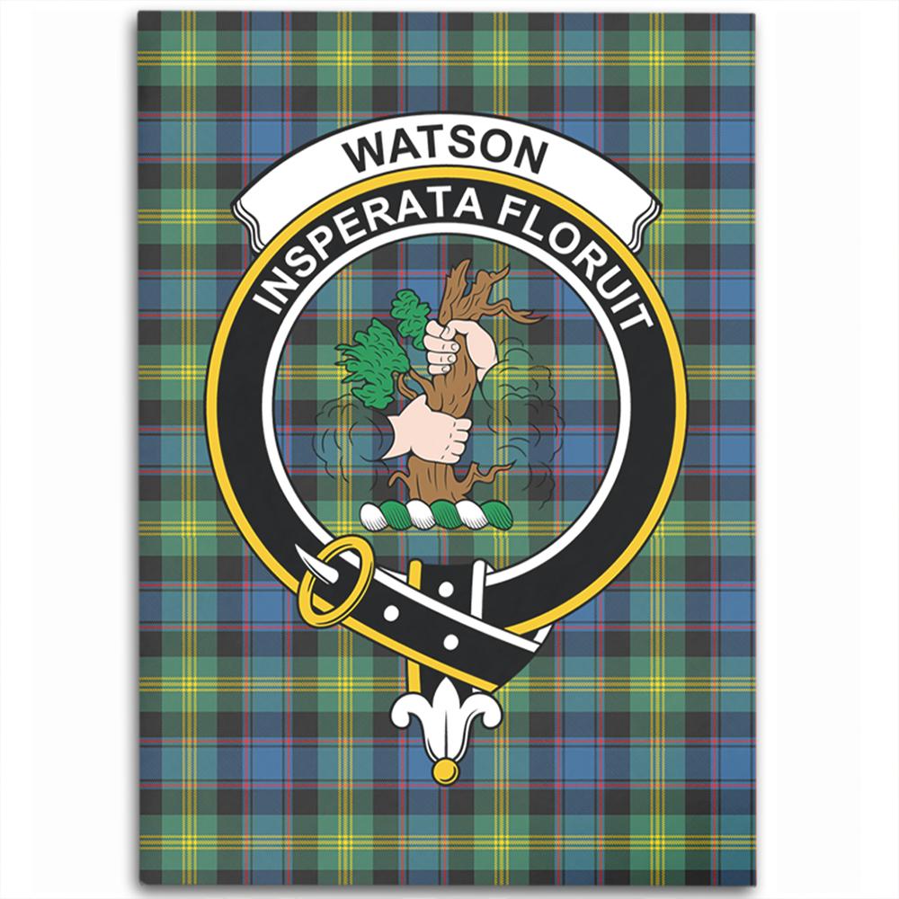 Watson Ancient Tartan Crest Area Rug