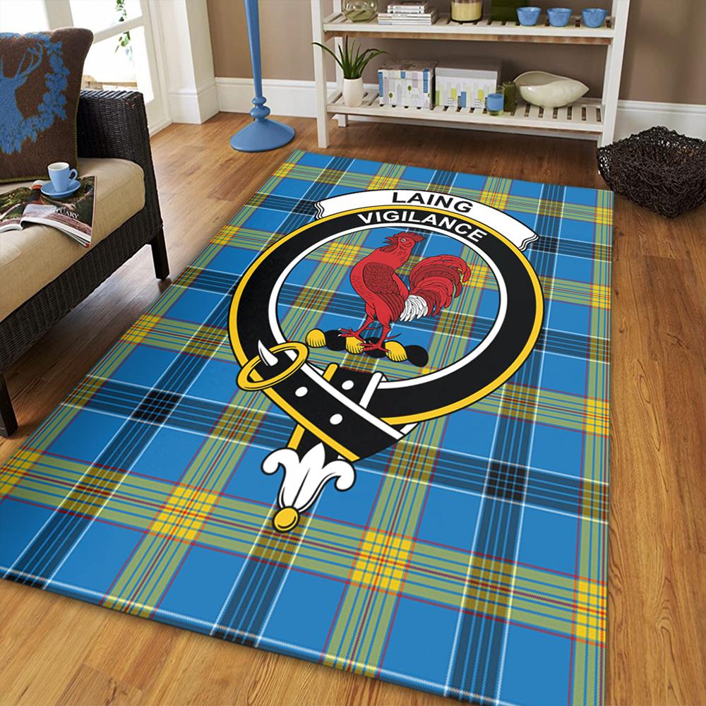 Laing Tartan Crest Area Rug