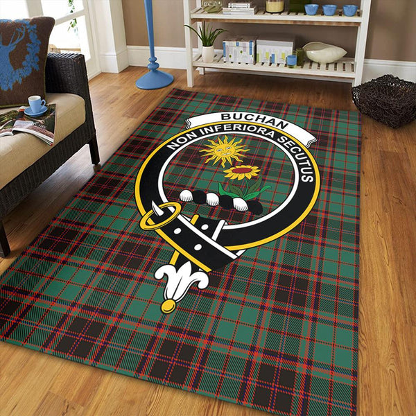 Buchan Ancient Tartan Crest Area Rug