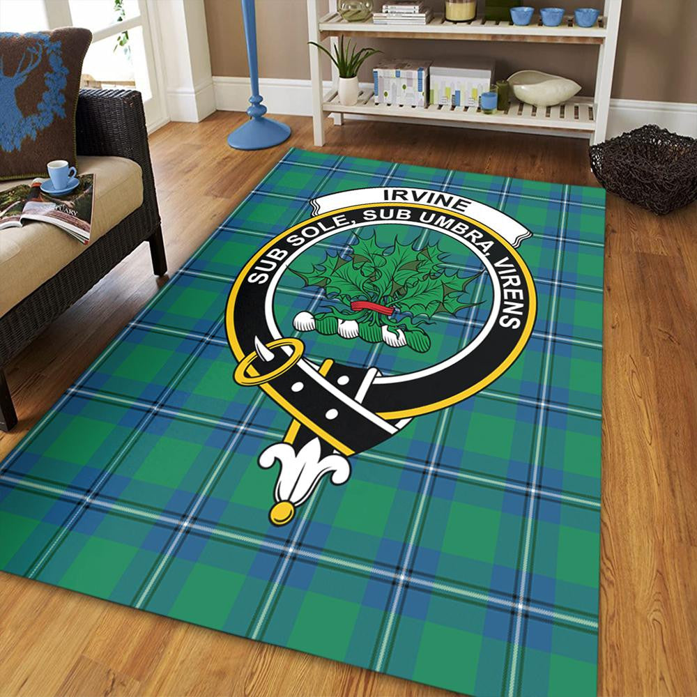 Irvine Ancient Tartan Crest Area Rug