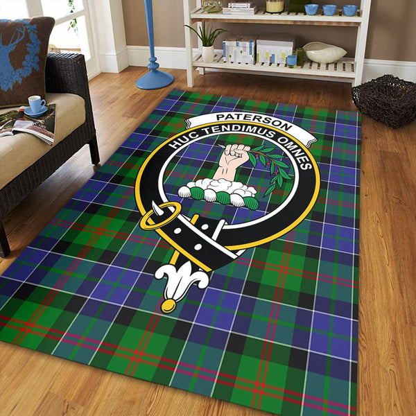 Paterson Tartan Crest Area Rug