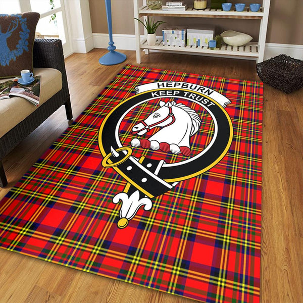 Hepburn Tartan Crest Area Rug