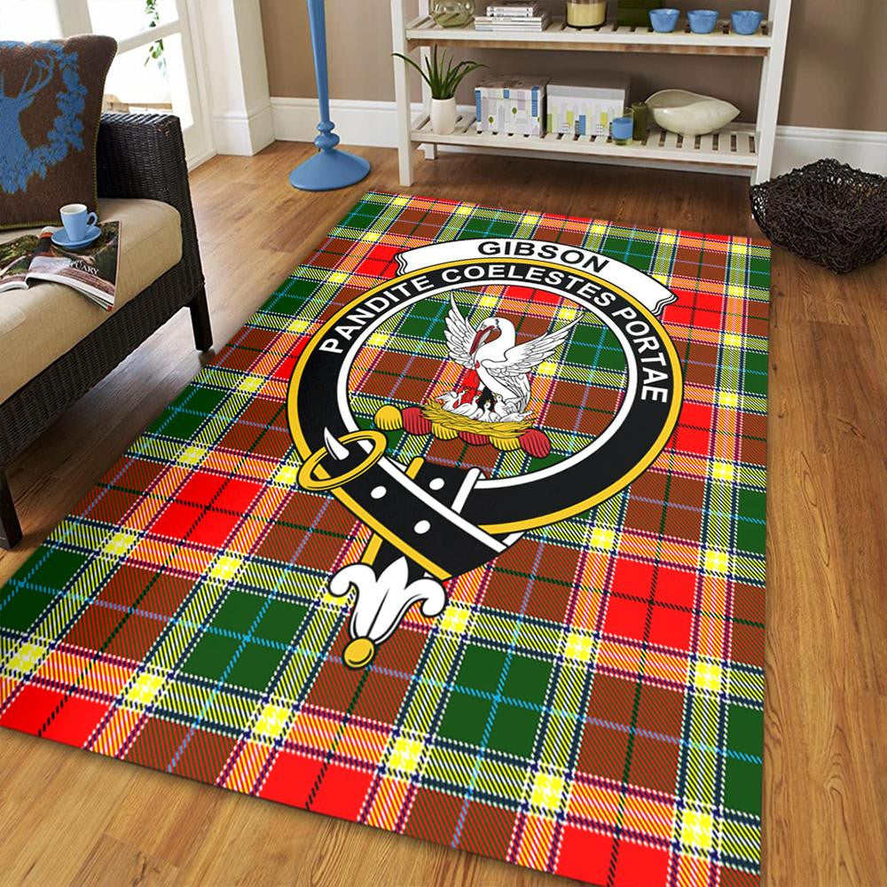 Gibbs Tartan Crest Area Rug