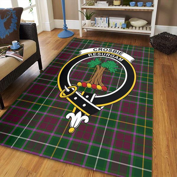 Crosbie Tartan Crest Area Rug