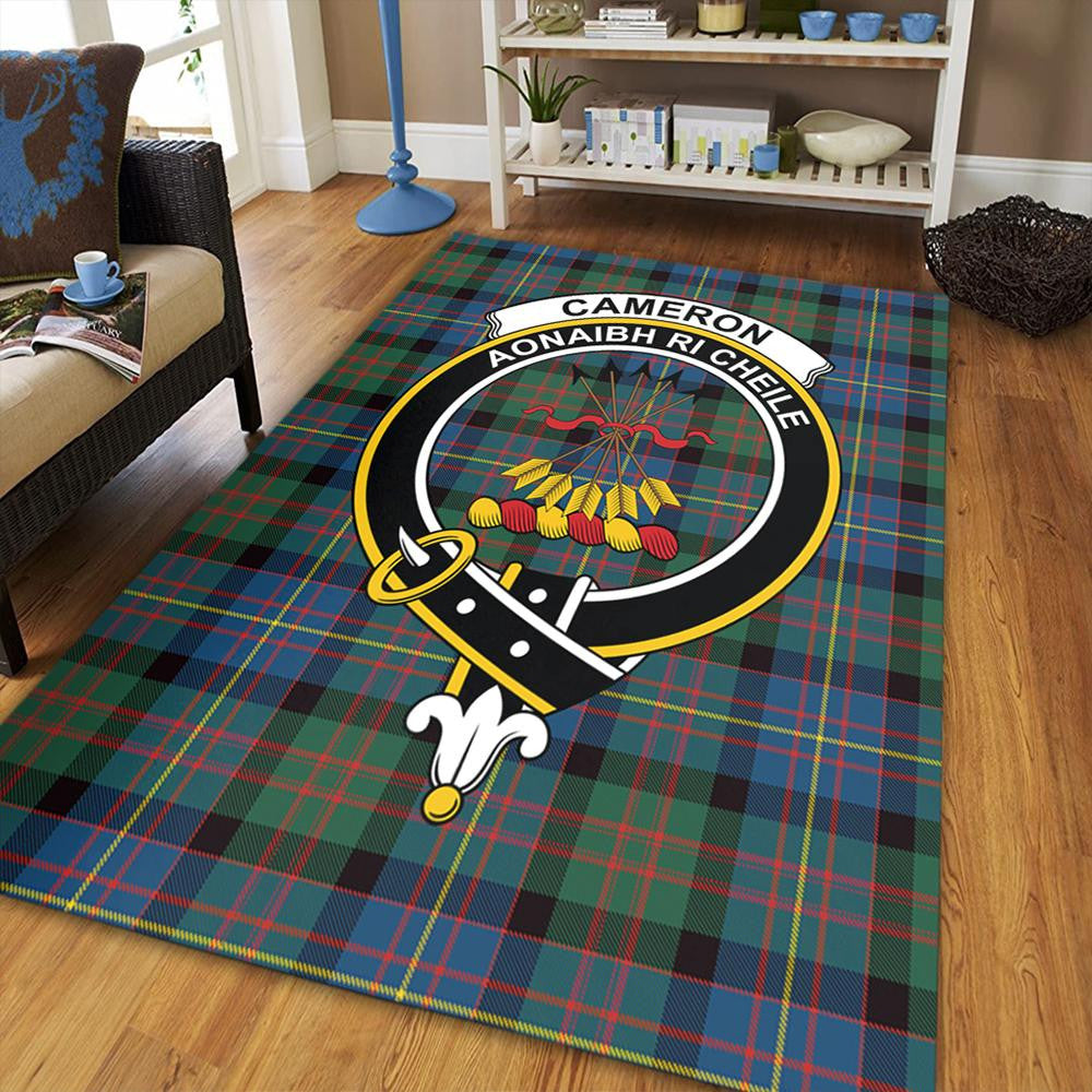 Cameron of Erracht Ancient Tartan Crest Area Rug