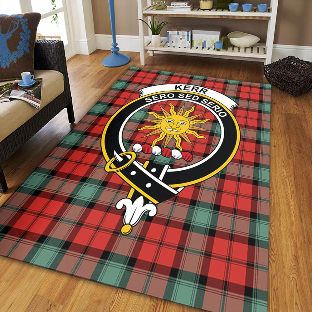 Kerr Ancient Tartan Crest Area Rug