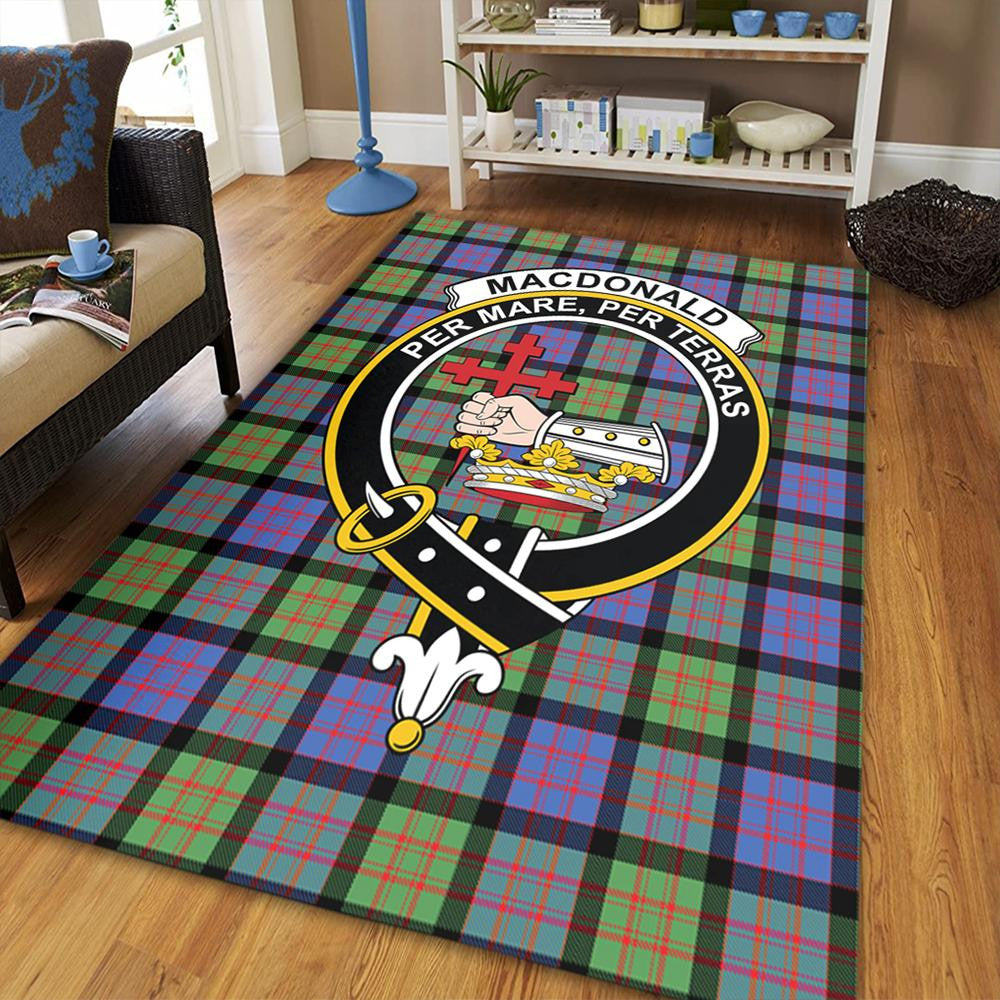 MacDonald Ancient Tartan Crest Area Rug