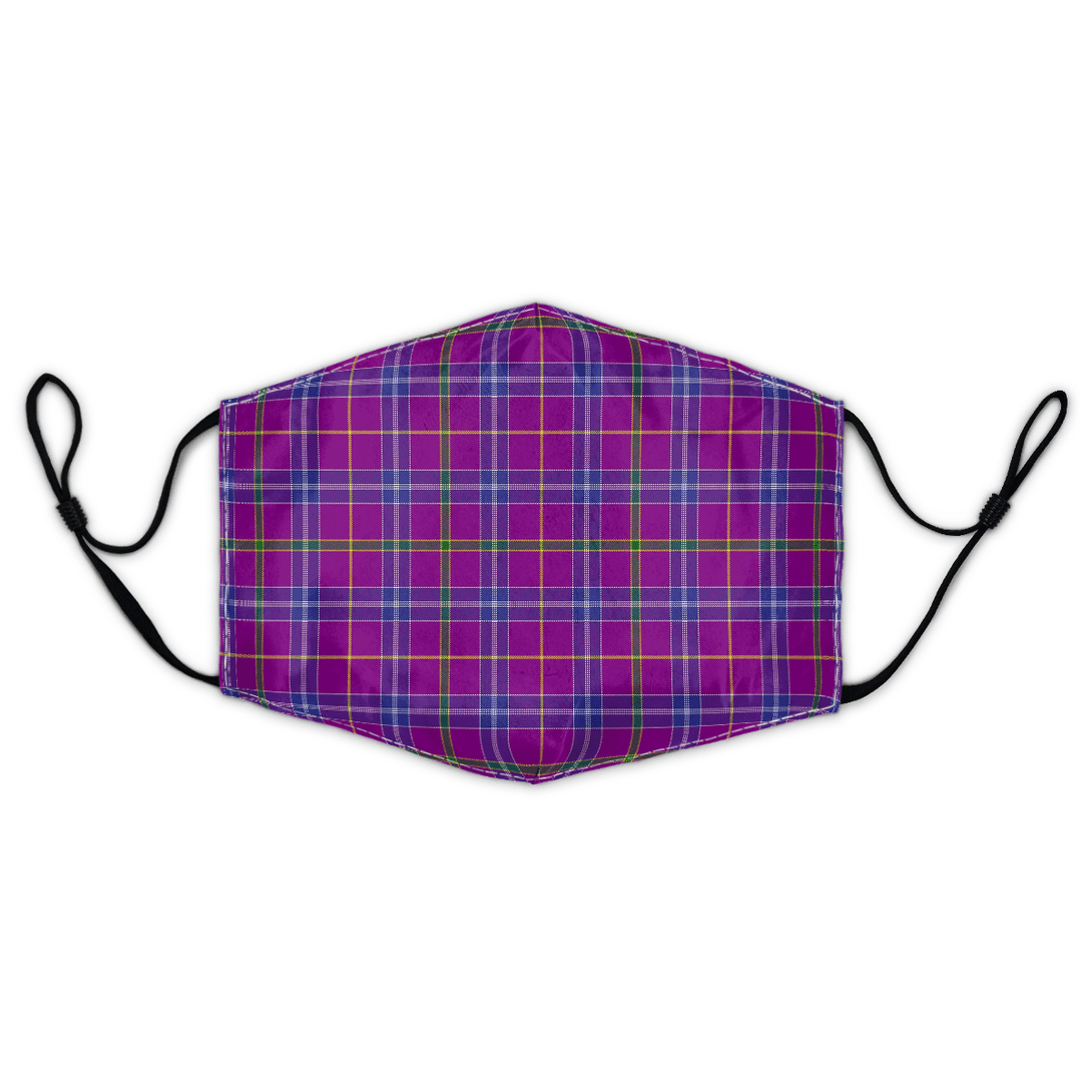 Celticprime Accessories - Jackson Tartan Fabric Mask (With Filters)