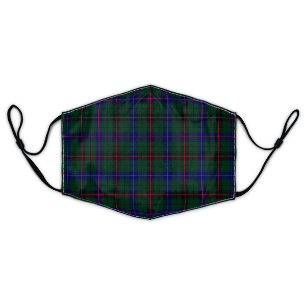 Celticprime Accessories - Davidson Modern Tartan Fabric Mask (With Filters)