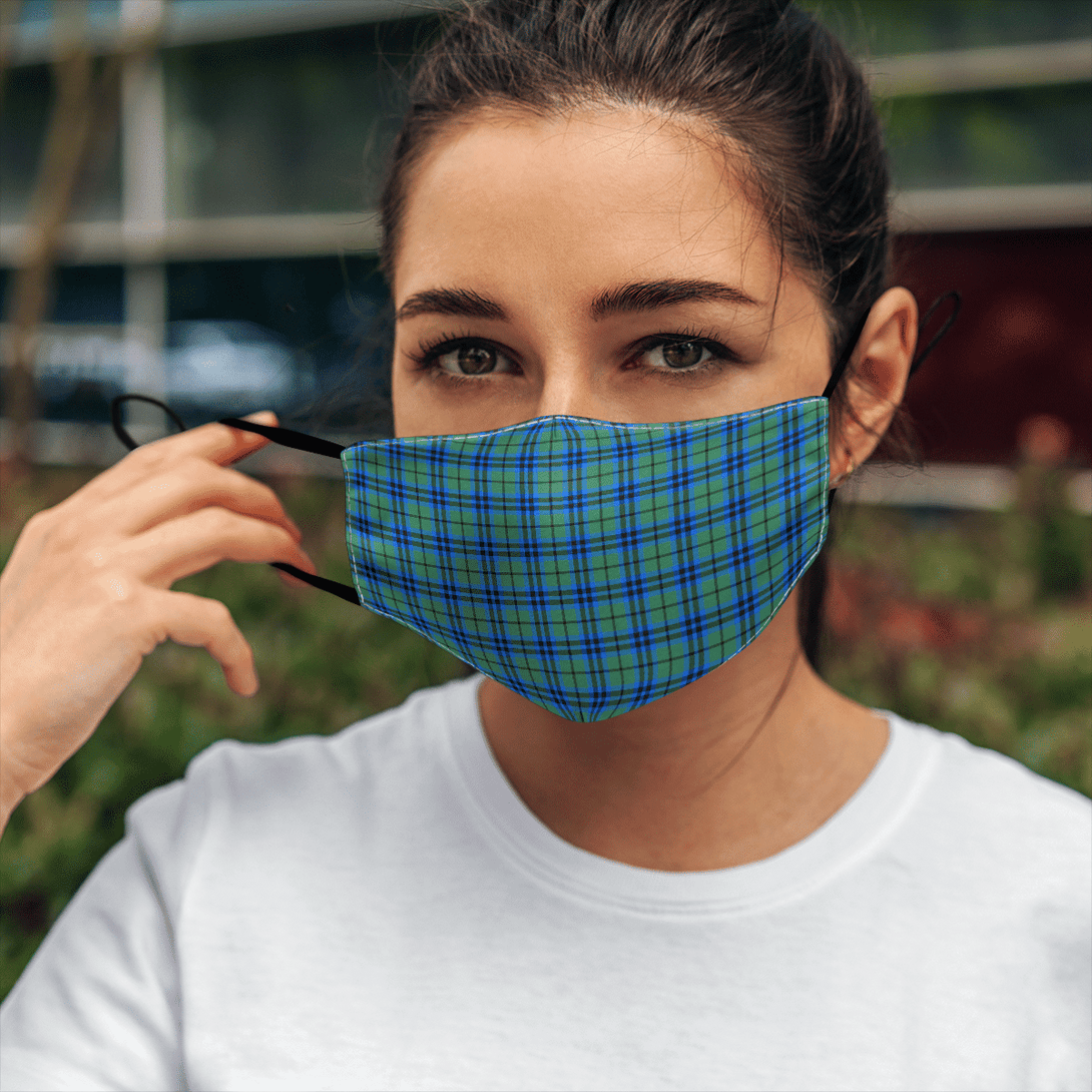 Celticprime Accessories - Falconer Tartan Fabric Mask (With Filters)