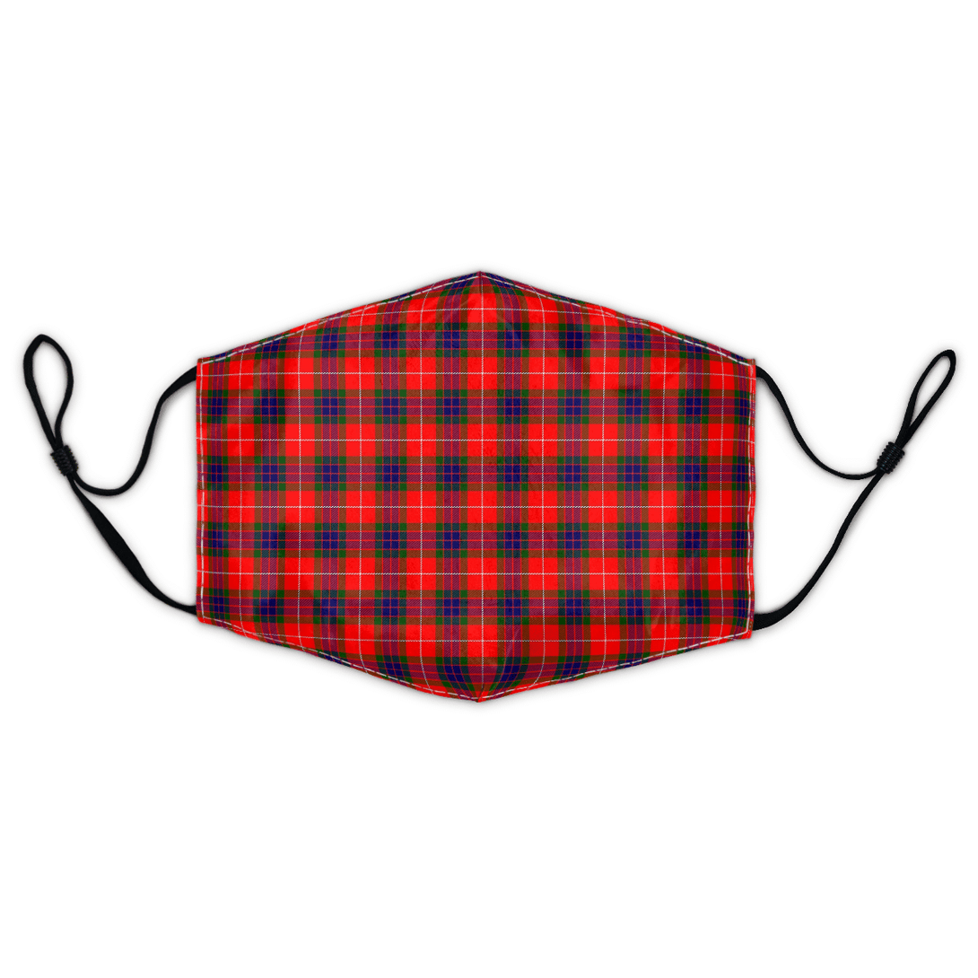 Celticprime Accessories - Fraser Modern Tartan Fabric Mask (With Filters)