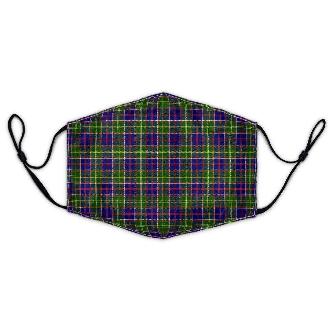 Celticprime Accessories - Ayrshire District Tartan Fabric Mask (With Filters)