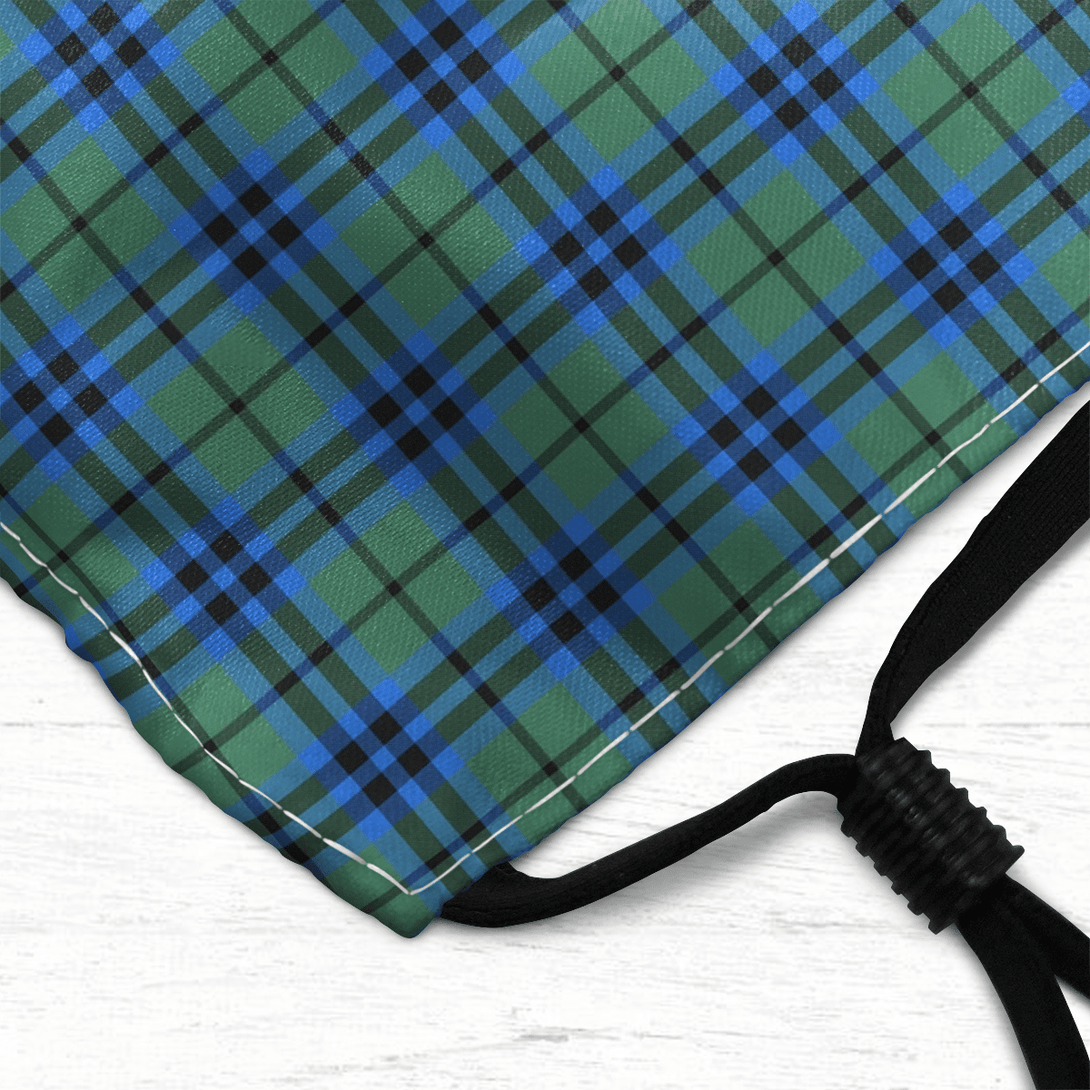 Celticprime Accessories - Falconer Tartan Fabric Mask (With Filters)