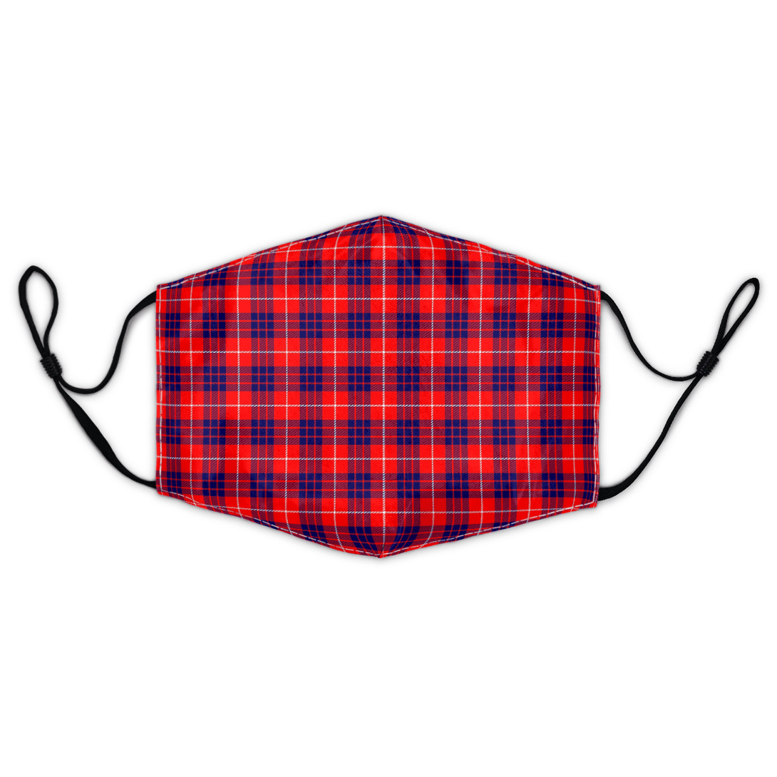 Celticprime Accessories - Hamilton Modern Tartan Fabric Mask (With Filters)