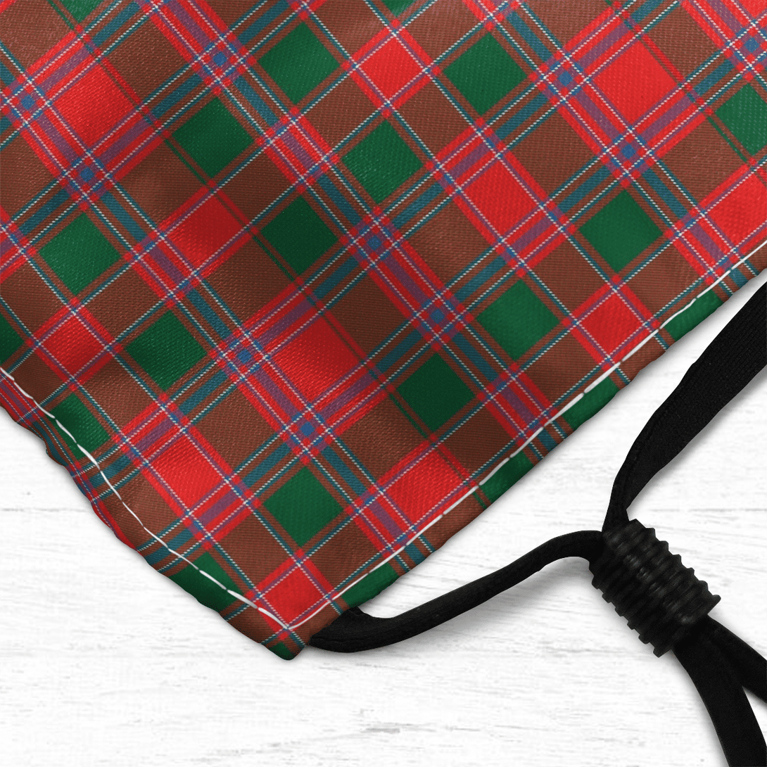 Celticprime Accessories - Dalziel Modern Tartan Fabric Mask (With Filters)