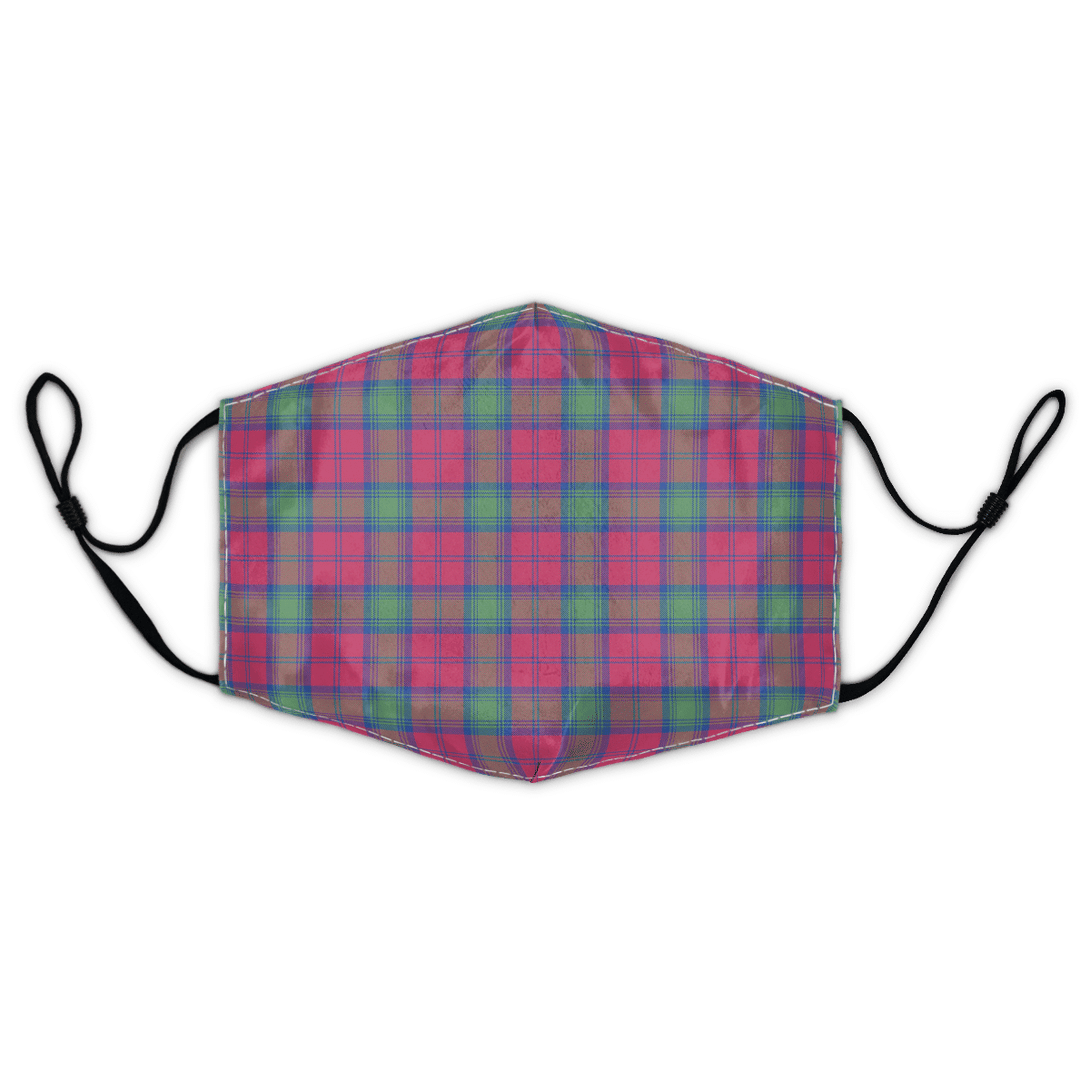 Celticprime Accessories - Lindsay Ancient Tartan Fabric Mask (With Filters)