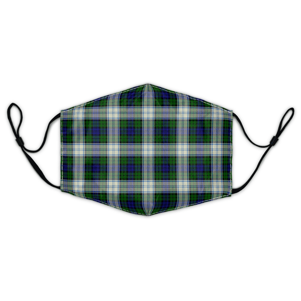 Celticprime Accessories - Blackwatch Dress Modern Tartan Fabric Mask (With Filters)