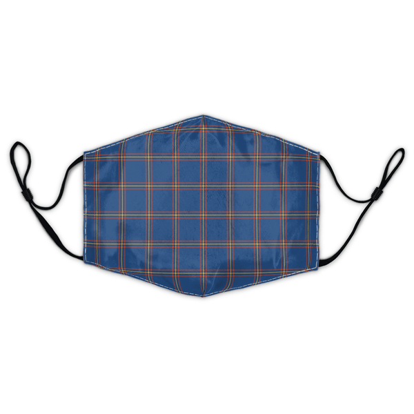 Celticprime Accessories - MacLaine of Loch Buie Hunting Ancient Tartan Fabric Mask (With Filters)