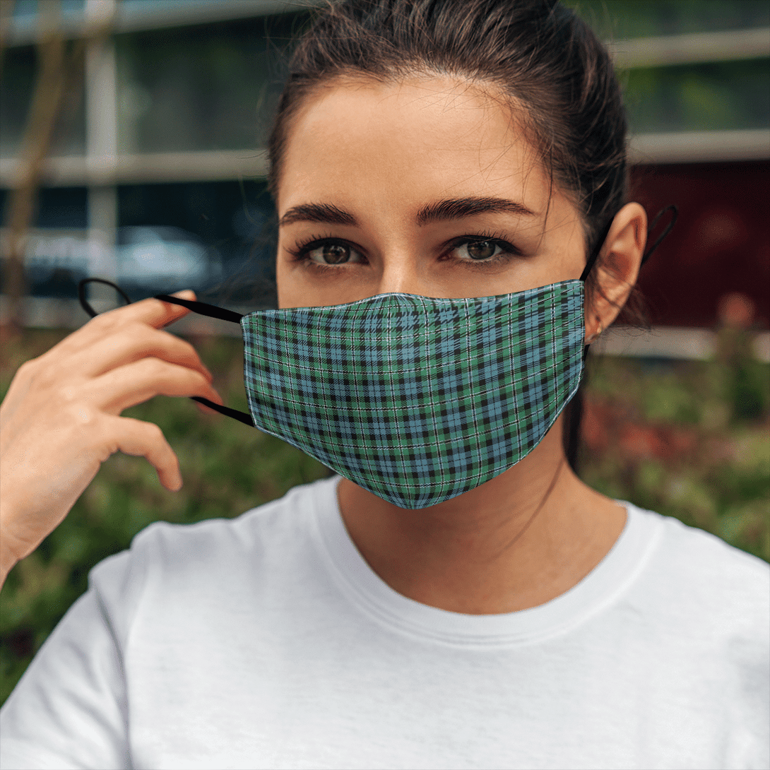 Celticprime Accessories - Melville Tartan Fabric Mask (With Filters)