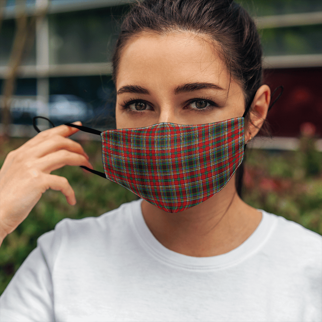 Celticprime Accessories - Anderson of Arbrake Tartan Fabric Mask (With Filters)