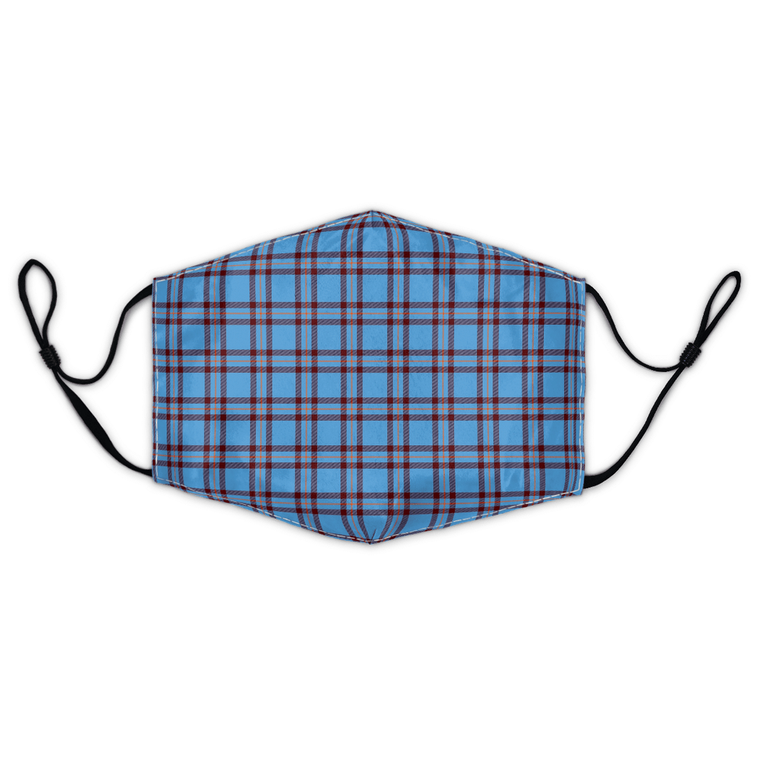 Celticprime Accessories - Elliot Ancient Tartan Fabric Mask (With Filters)