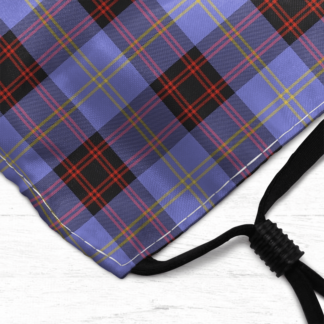 Celticprime Accessories - Rutherford Tartan Fabric Mask (With Filters)