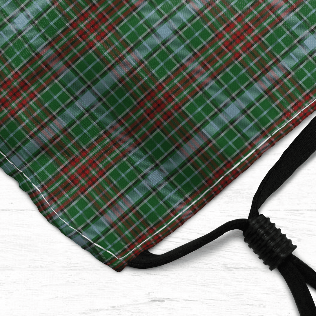 Celticprime Accessories - Gayre Tartan Fabric Mask (With Filters)