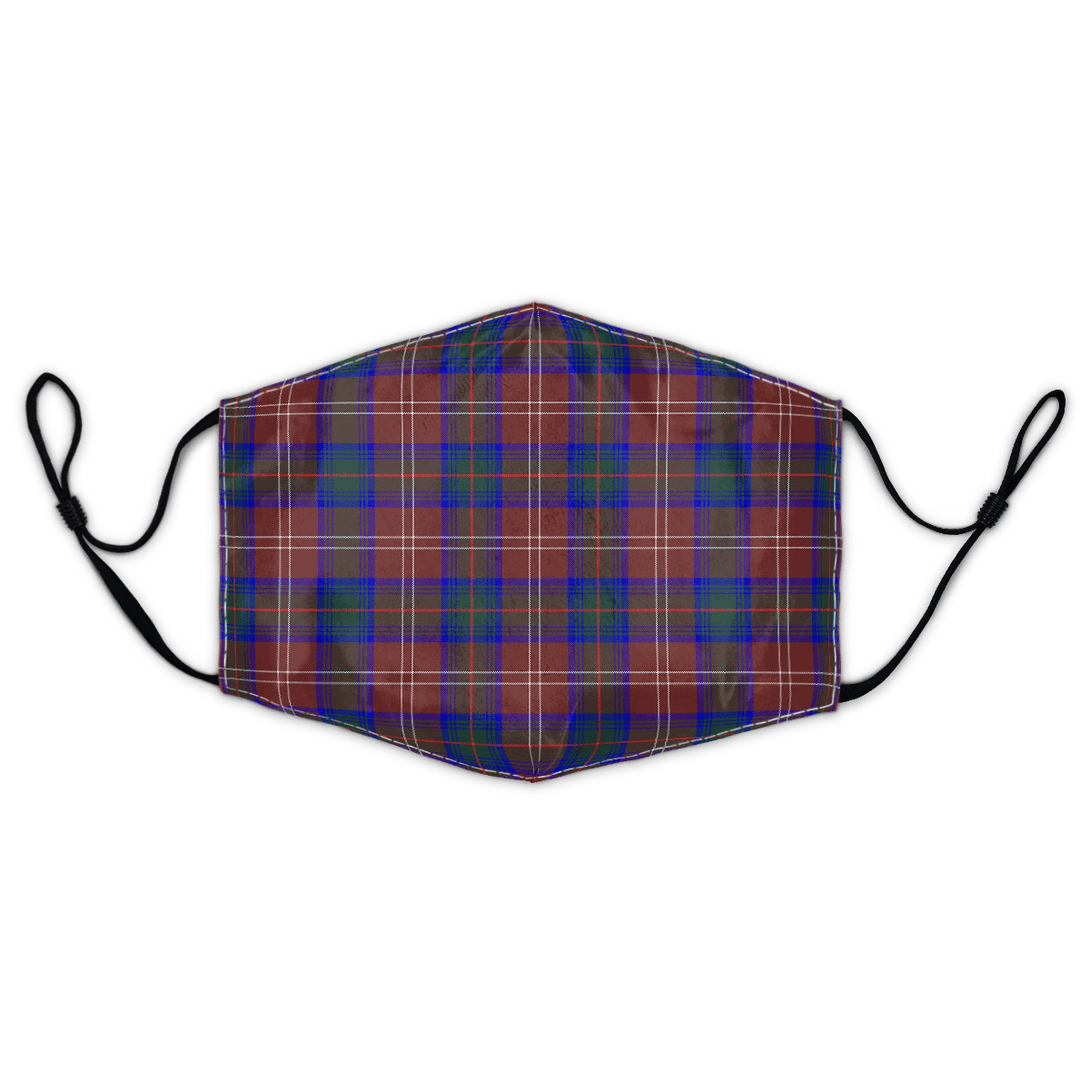 Celticprime Accessories - Chisholm Hunting Modern Tartan Fabric Mask (With Filters)