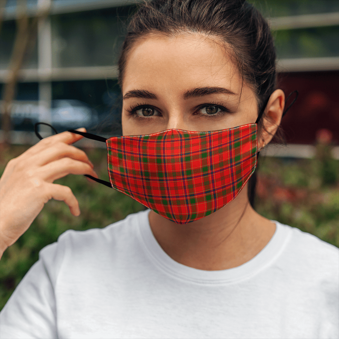 Celticprime Accessories - Munro Modern Tartan Fabric Mask (With Filters)