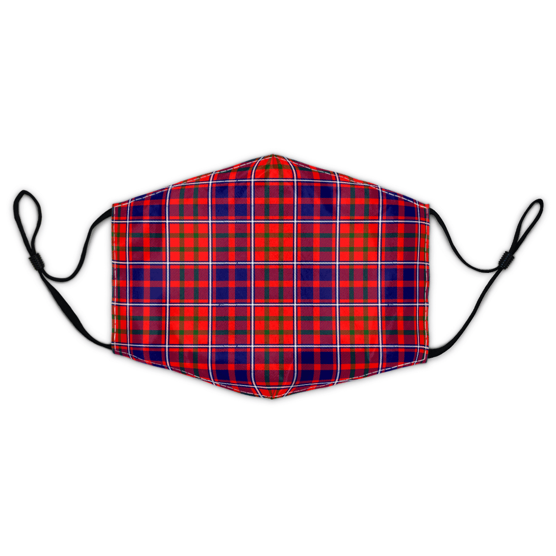 Celticprime Accessories - Cameron of Lochiel Modern Tartan Fabric Mask (With Filters)