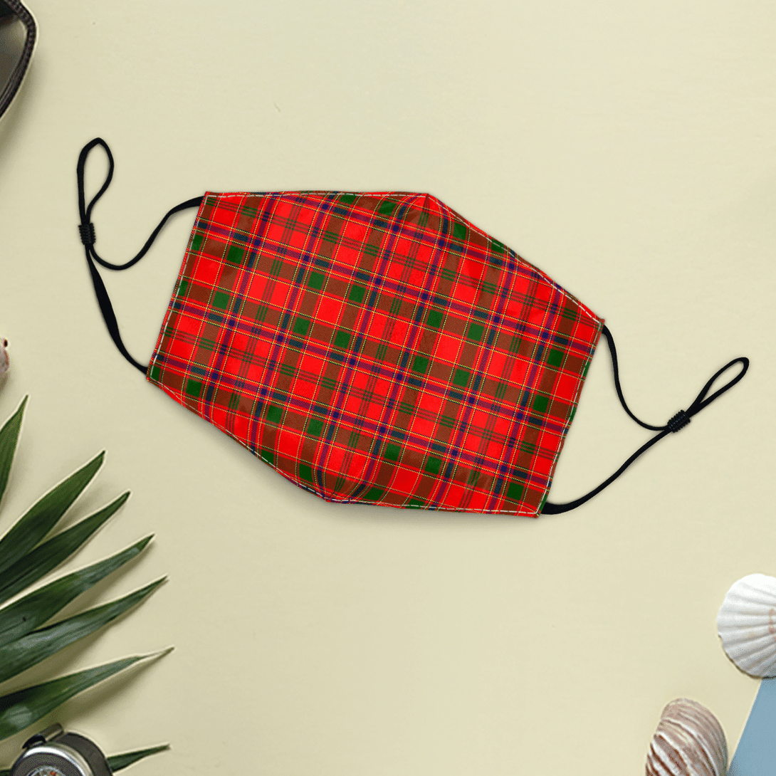 Celticprime Accessories - Munro Modern Tartan Fabric Mask (With Filters)