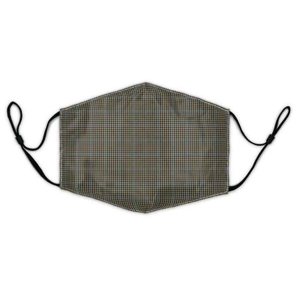 Celticprime Accessories - Haig Check Tartan Fabric Mask (With Filters)