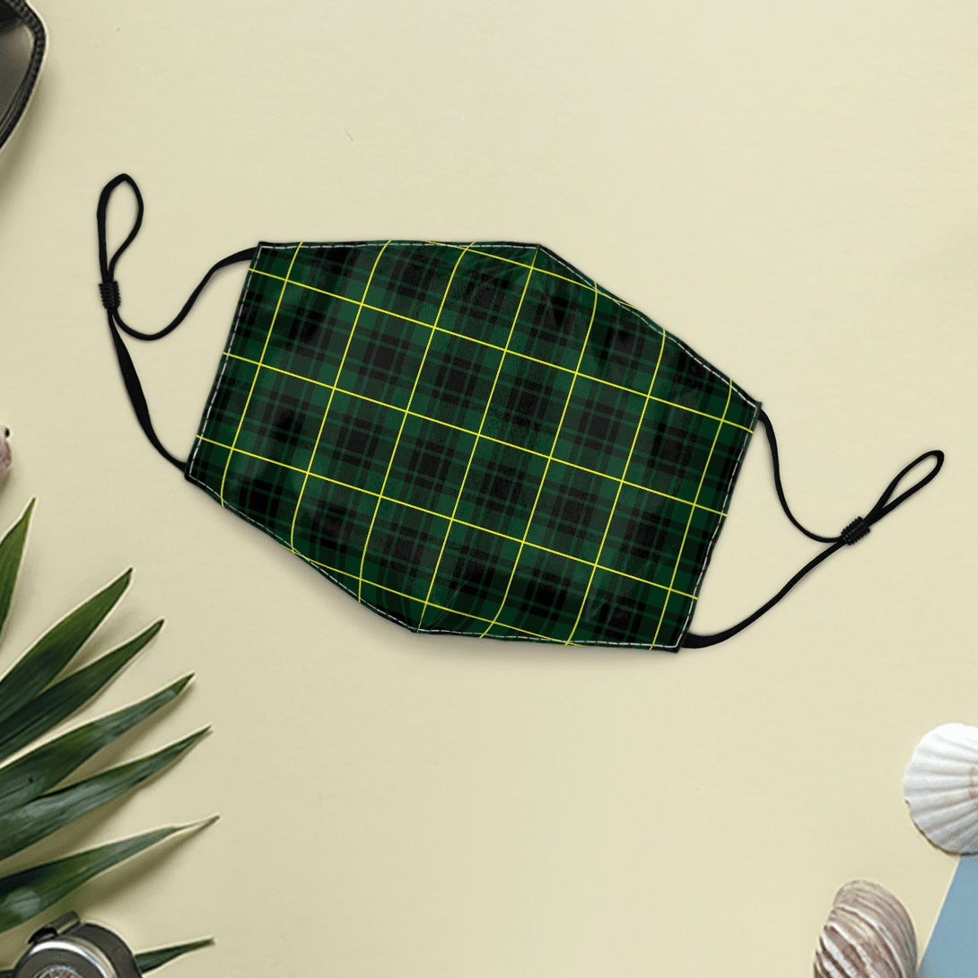 Celticprime Accessories - MacArthur Modern Tartan Fabric Mask (With Filters)