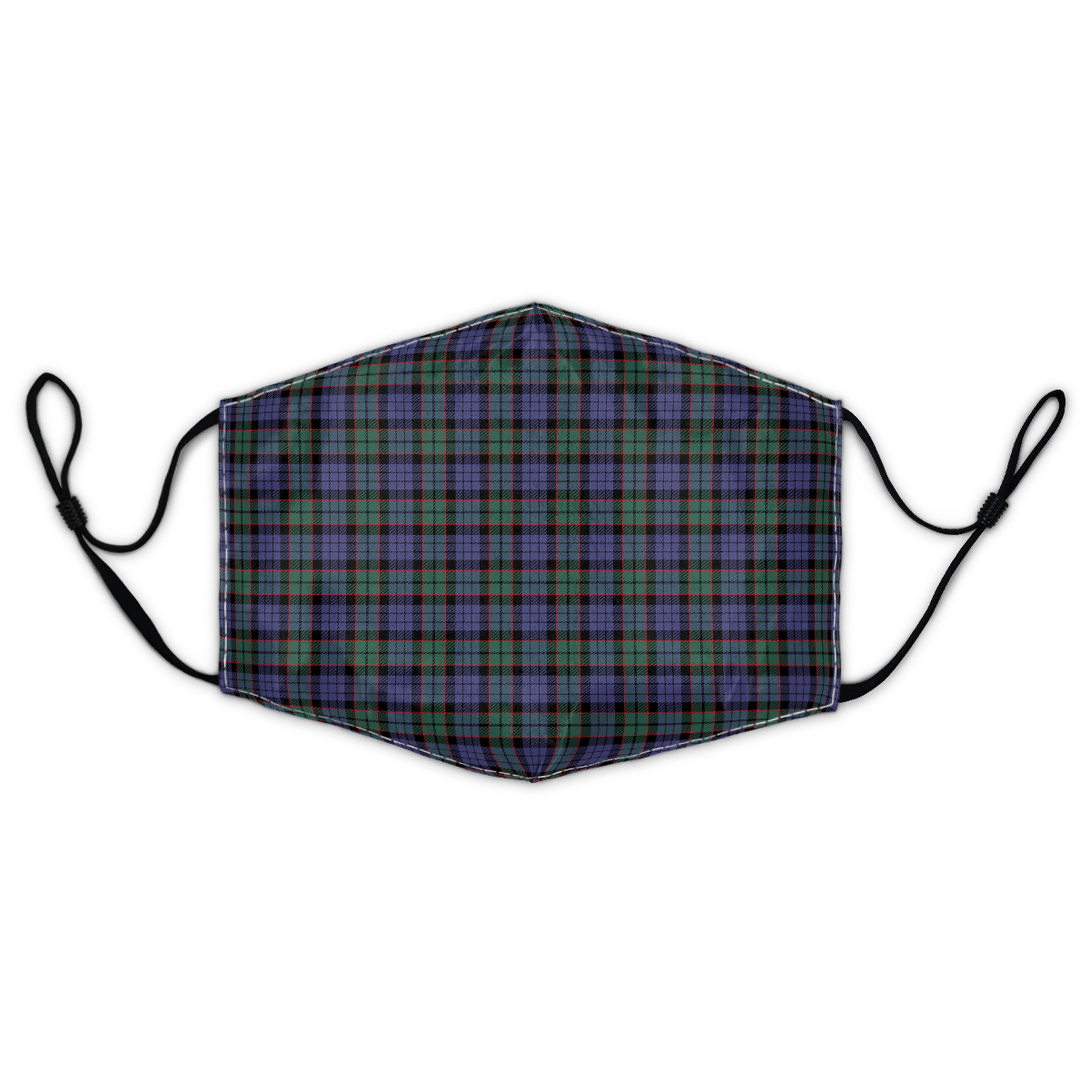 Celticprime Accessories - Fletcher Modern Tartan Fabric Mask (With Filters)