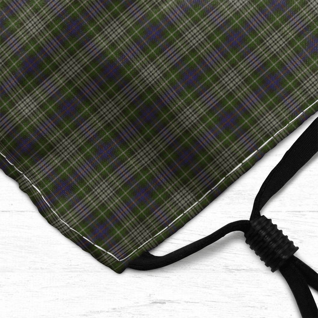 Celticprime Accessories - Davidson Tulloch Dress Tartan Fabric Mask (With Filters)