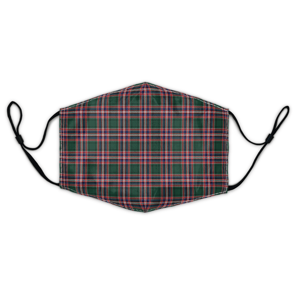 Celticprime Accessories - MacFarlane Hunting Modern Tartan Fabric Mask (With Filters)