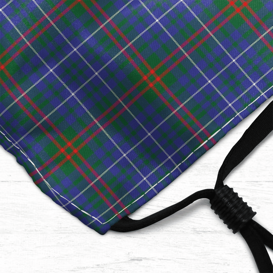 Celticprime Accessories - Edmonstone Tartan Fabric Mask (With Filters)