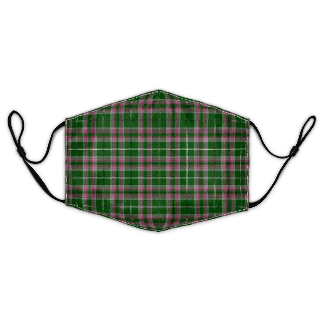 Celticprime Accessories - Gray Hunting Tartan Fabric Mask (With Filters)