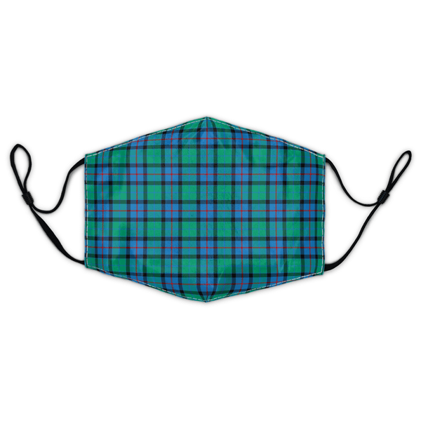 Celticprime Accessories - Flower Of Scotland Tartan Fabric Mask (With Filters)