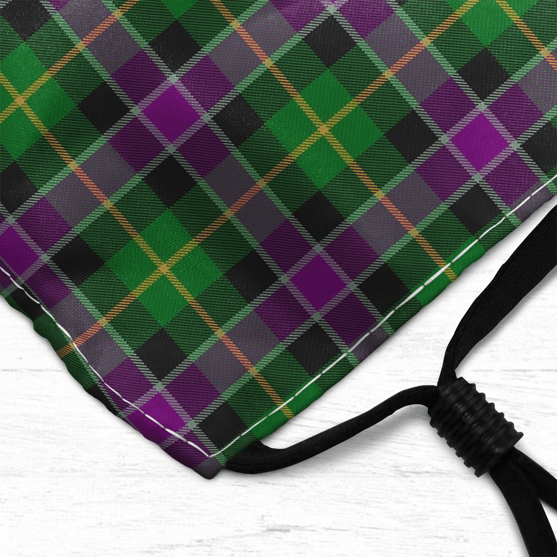 Celticprime Accessories - Selkirk Tartan Fabric Mask (With Filters)