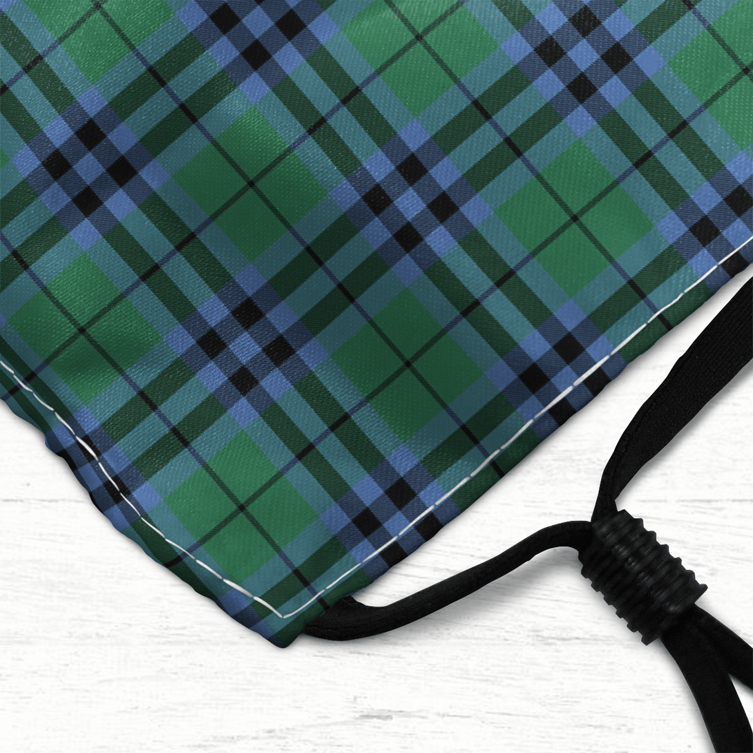 Celticprime Accessories - Keith Ancient Tartan Fabric Mask (With Filters)