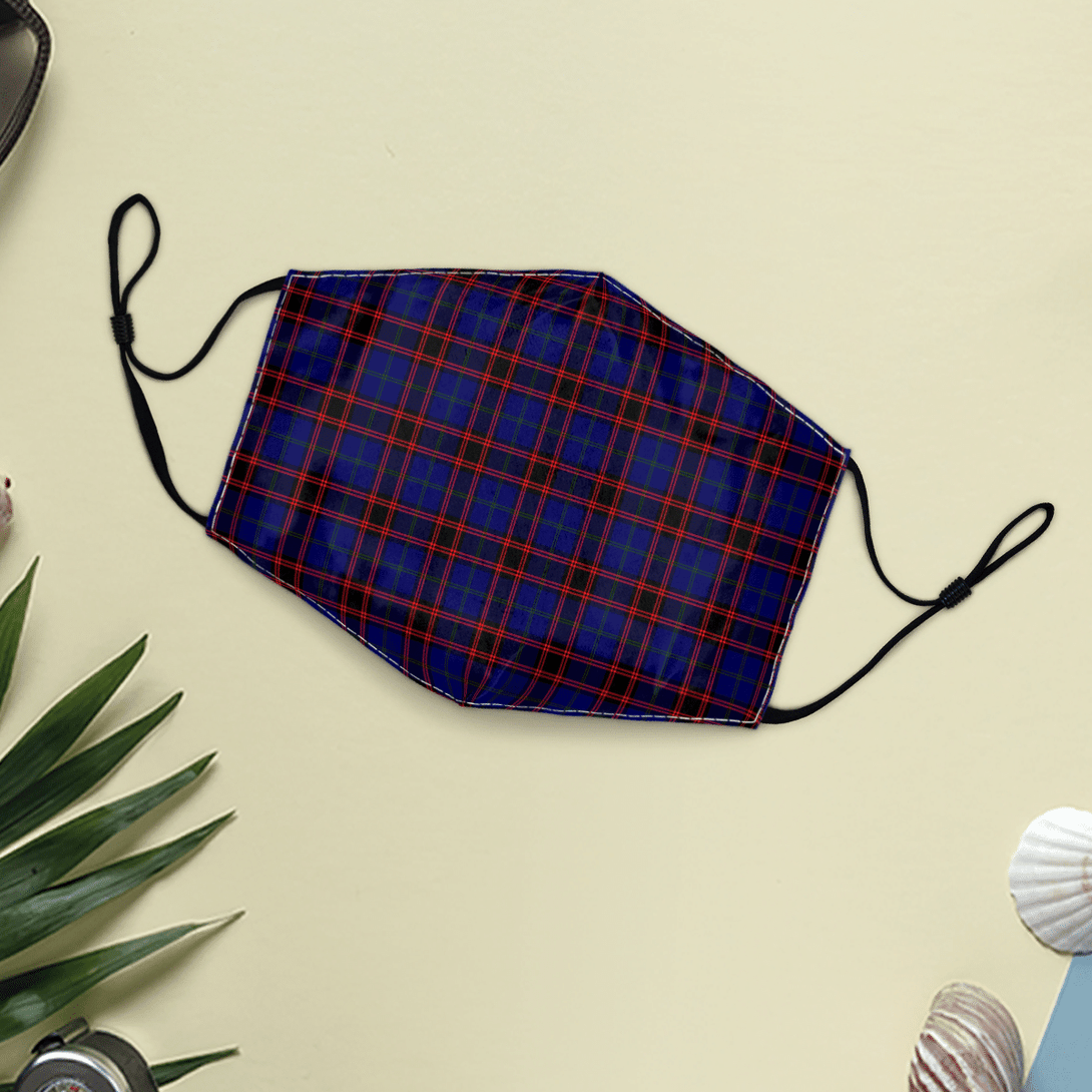 Celticprime Accessories - Home Modern Tartan Fabric Mask (With Filters)