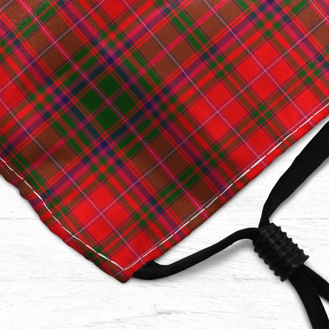 Celticprime Accessories - MacDougall Modern Tartan Fabric Mask (With Filters)