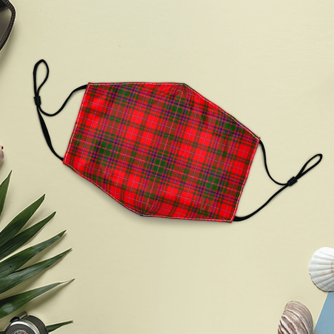 Celticprime Accessories - MacDougall Modern Tartan Fabric Mask (With Filters)