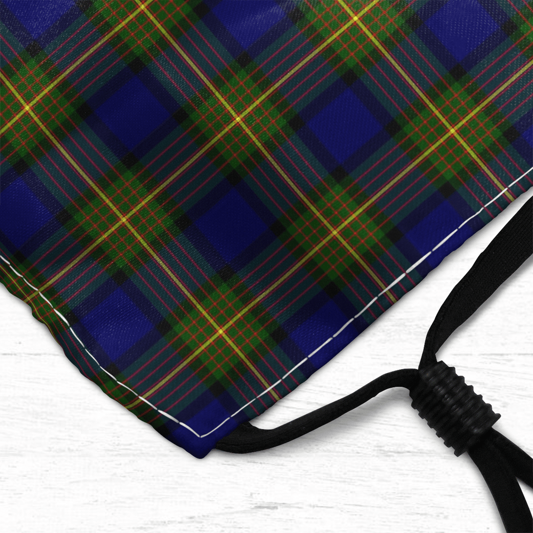 Celticprime Accessories - More (Muir) Tartan Fabric Mask (With Filters)