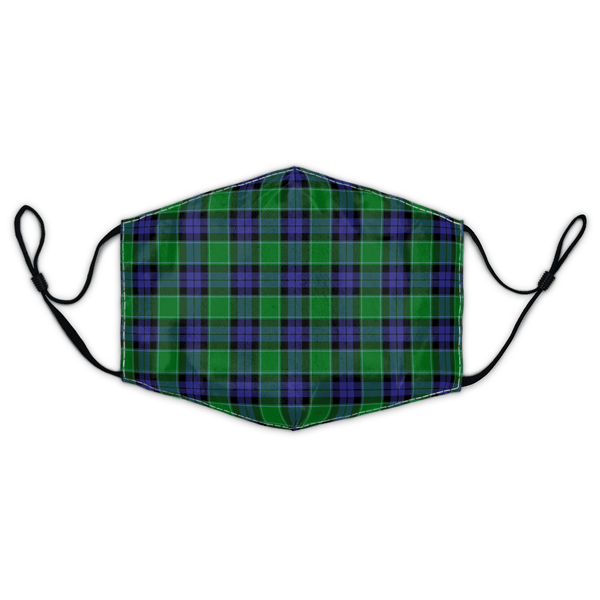 Celticprime Accessories - Graham of Menteith Modern Tartan Fabric Mask (With Filters)