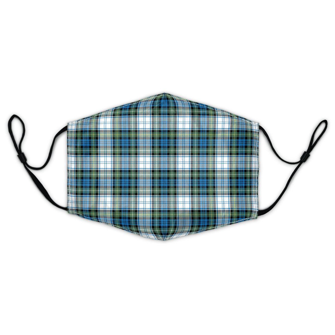 Celticprime Accessories - Campbell Dress Ancient Tartan Fabric Mask (With Filters)