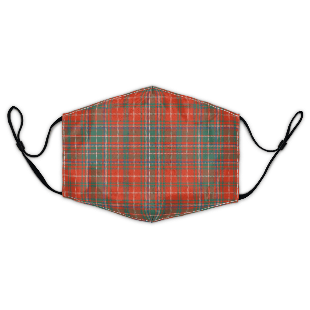 Celticprime Accessories - MacDougall Ancient Tartan Fabric Mask (With Filters)