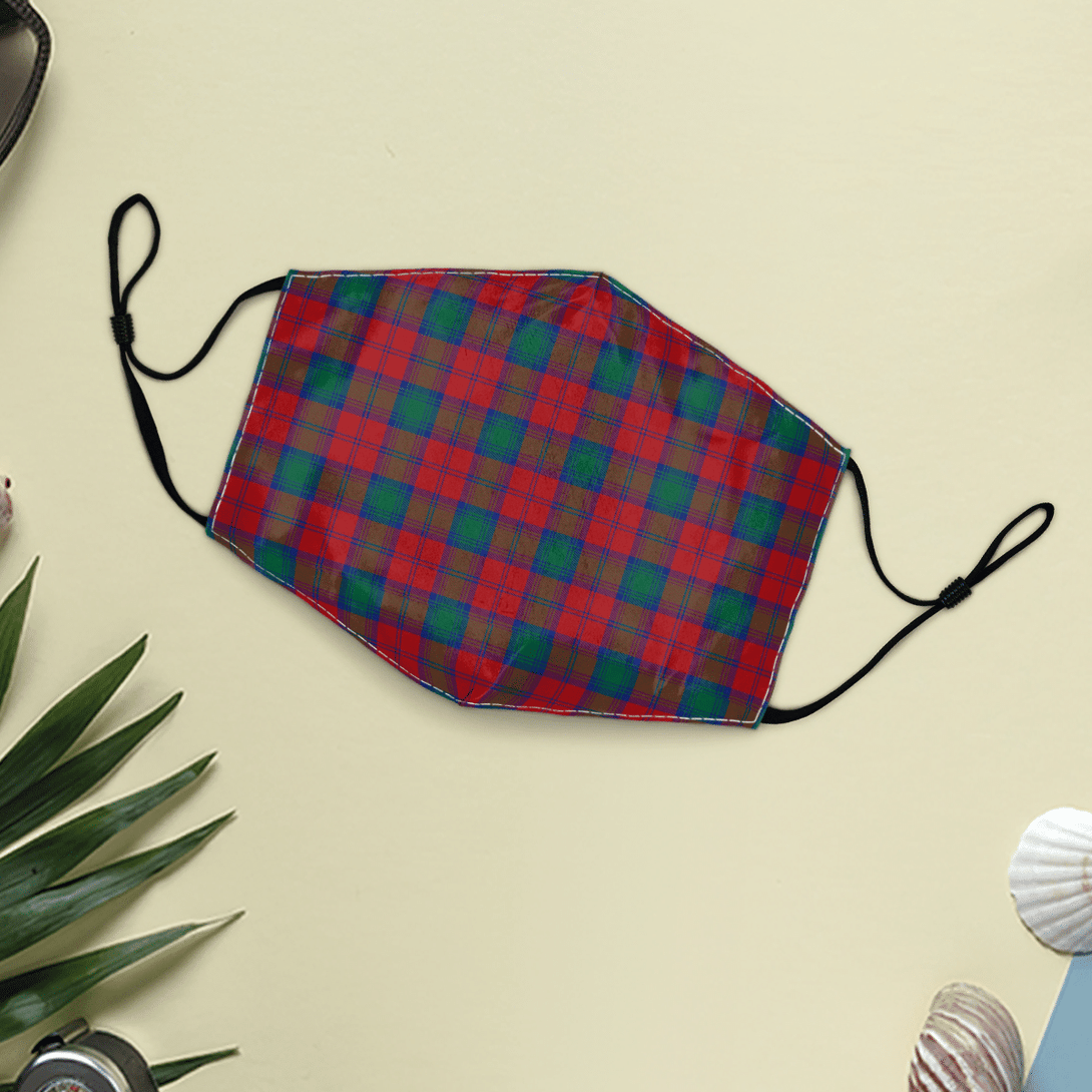 Celticprime Accessories - Lindsay Modern Tartan Fabric Mask (With Filters)